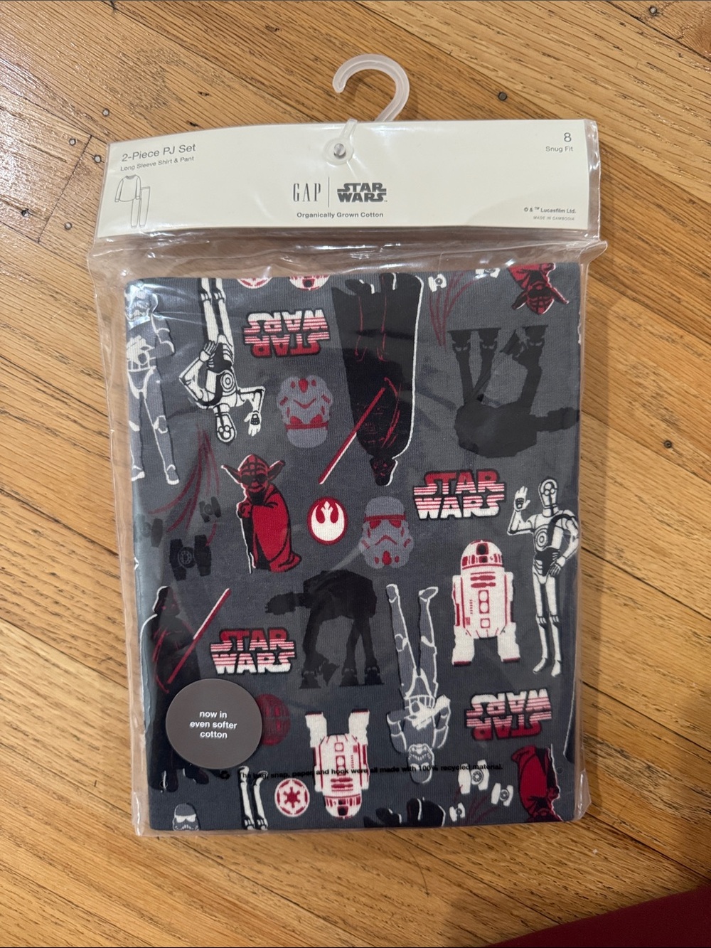 Gap Star Wars pajama set size 8